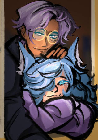 A valentines art trade